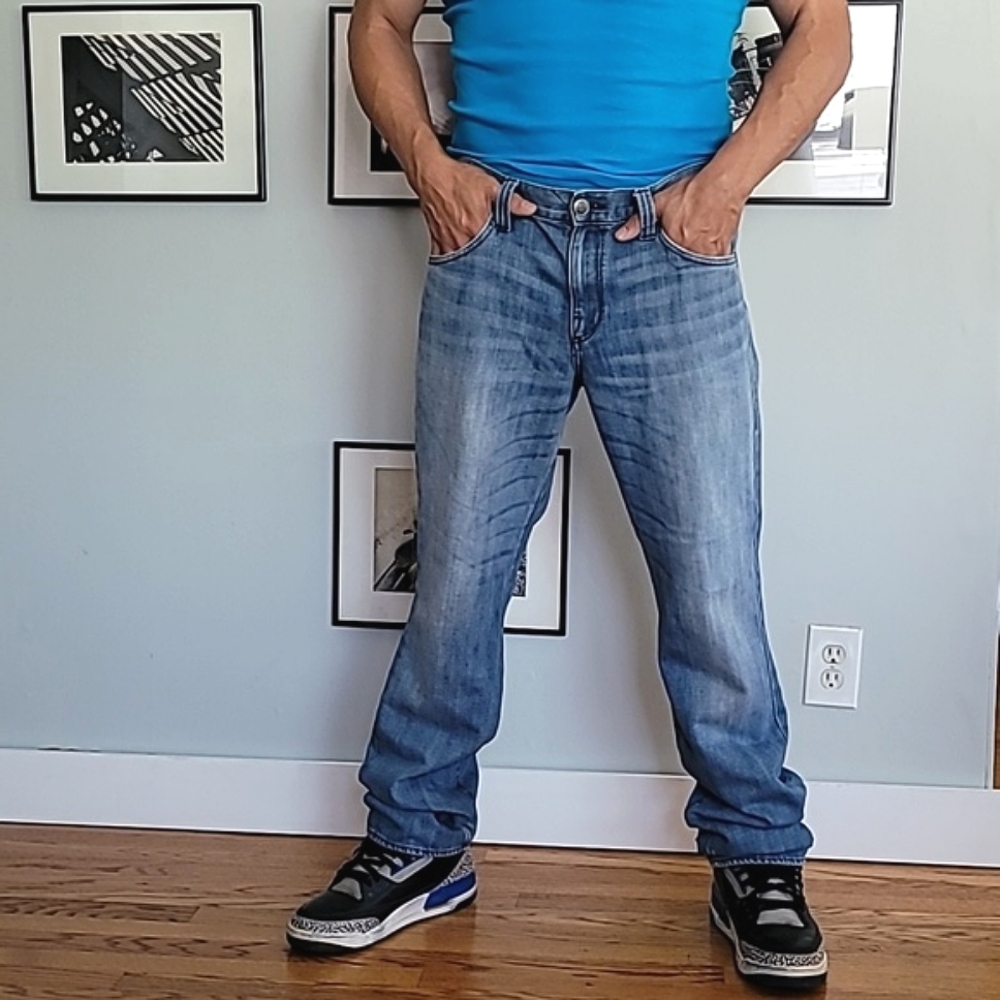 Mens Vintage Rock & Republic Jean's 36×34